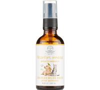 Les Fleurs de Bach pour Animaux BIO 50 ml - Spray d'Ambiance Réconfort Immédiat - Effet Apaisant Chat, Chien, Animaux Anxieux - Elixirs&CO - Fleur De Bach 100% Naturel - Fabriqué en France