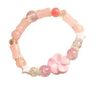 Les fleurs de dopamine symbolisent la joie et la vitalité pour les femmes à la mode recherchent des accessoires de bijoux uniques en résine, taille unique, Comme décrit