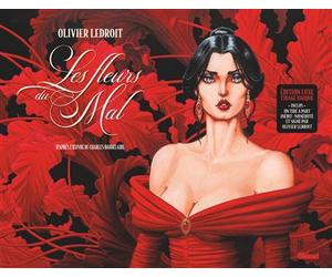 Les fleurs du mal - édition luxe - Olivier Ledroit - Glénat - Coffret - Bande dessinée