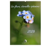 Les fleurs, éternelles éphemères (Calendrier mural 2026 DIN A2 horizontal), CALVENDO calendrier mensuel: Un calendrier poétique qui capture, mois ... fleurs dans toute leur splendeur éphémère.