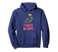 Les Fleurs me rendent Heureux (déclaration d'amour Naturelle) Sweat à Capuche