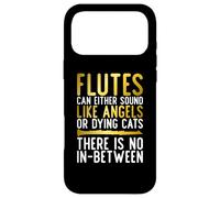Les flûtes Peuvent sonner comme des Anges ou des Chats mourants Coque pour iPhone 17 Pro Max