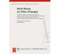 Musikverlag Zimmermann – Les Folies d'Espagne – Recueil – Partition et parties