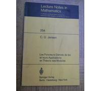 Les Foncteurs Derives De Lim Et Leurs Applications En Theorie Des Modules