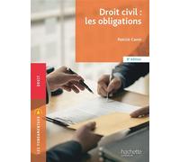 Les Fondamentaux - Droit civil : Les obligations - Patrick Canin - Hachette Education - broché - Etude