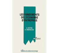 Les fondements de l'économie d'entreprise - Gérard Duthil - L'harmattan - broché - Livre