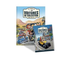 Les Fondus de voitures de collection - tome 01 + calendrier 2026 - Hervé Richez - Bamboo Eds - cartonné - Bande dessinée