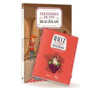 Les Fondus du vin : Beaujolais + quiz offert - Alexandre Amouriq - Bamboo Eds - Coffret - Bande dessinée