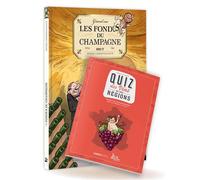 Les Fondus du vin : Champagne + quiz offert - Hervé Richez - Bamboo Eds - Coffret - Bande dessinée