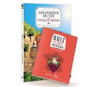 Les Fondus du vin : Côtes du Rhône + quiz offert - Alexandre Amouriq - Bamboo Eds - Coffret - Bande dessinée