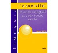 Les formes conjuguées du verbe français, oral et écrit