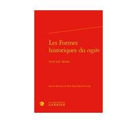 Les Formes historiques du cogito XVIIe-XXe siècles - Collectif - Classiques Garnier - relié - Essai