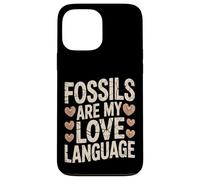Les fossiles sont Mon Amour Langue Paléontologie Coque pour iPhone 13 Pro Max