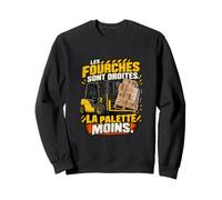 Les Fourches sont Droites La Palette Moins Cariste Sweatshirt