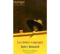 Les freres goncourt / jules renard n1039-1040 Collectif (Auteur)