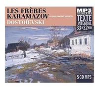 Les freres karamazov, lu par vincent violette (integrale mp3) Fiodor Mikhaïlovitch Dostoïevski (Auteur)