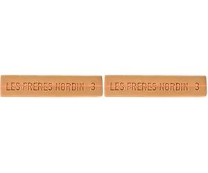 Les Frères Nordin 253921 Cire à reboucher Chêne Clair N°03 (Lot de 2)