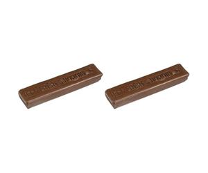 Les Frères Nordin 253923 Cire à Reboucher Vieux Chêne N°06, (Lot de 2)