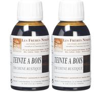 Les Frères Nordin 410542 Teinte à Bois Chêne Rustique (Lot de 2)
