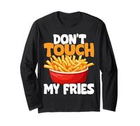 Les frites ne touchent pas mes frites Manche Longue