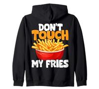 Les frites ne touchent pas mes frites Sweat à Capuche