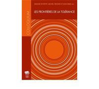 Les frontières de la tolérance Avec le concours de Sandra Annunziata - Simone De Reyff - Alphil - broché - Essai