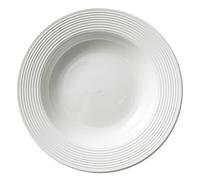 Les fruits, Assiette à dessert ronde en porcelaine et céramique avec chapeau de paille, compatible micro-ondes, blanche