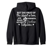 Les Fruits de l'esprit : Amour, Joie, Paix, Bienveillance Sweat à Capuche