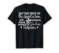 Les Fruits de l'esprit : Amour, Joie, Paix, Bienveillance T-Shirt