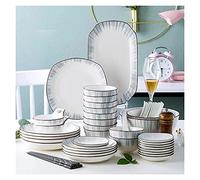 Les fruits, Service de table 56 pièces for 12 personnes avec assiettes et bols. Passe au micro-ondes.