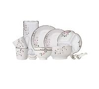 Les fruits, Service de table en céramique peint à la main, motif fleurs de cerisier, 13 pièces, lot de 1