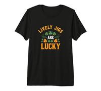 Les gabarits Vivants de la Saint-Patrick sont Chanceux T-Shirt Haut de Gamme