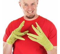 Les gants du Grinch - Gants verts à doigts pointus