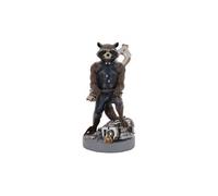 Cableguys Les Gardiens de la Galaxy Figurine Gaming Marvel Rocket Raccoon - Support pour Manette ou Smartphone - Câble USB Inclus - 20 cm