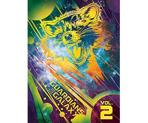 Les Gardiens de la Galaxie Vol. 2 WDC99990 Toile Imprimée, Multicolore, 60 x 80 cm