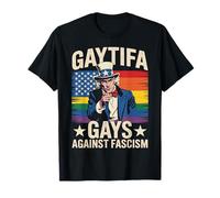 Les Gays de Gaytifa Contre Le fascisme résistent à la fierté LGBTQ de No Kings T-Shirt