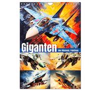 Les géants du ciel. Peintures, Version française (Calendrier mural 2026 DIN A4 portrait), Calendrier CALVENDO mensuel