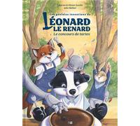 Les Géniales Inventions de Léonard le renard. Le Concours de tartes - Julie Mellan - Daniel Maghen Eds - cartonné - Album jeunesse