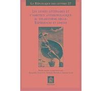 Les Genres Litteraires Et L'ambition Anthropologique Au Dix- Huitieme Siecle, La Republique Des Lettres Alexandre Duquaire (Auteur)