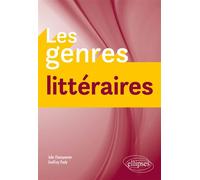 Les genres littéraires - Julie Champonnier - Ellipses - broché - Essai