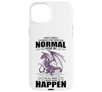 Les Gens devraient sérieusement arrêter d'attendre la Normale de Moi Dragon Coque pour iPhone 15 Plus