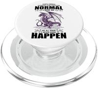 Les Gens devraient sérieusement arrêter d'attendre la Normale de Moi Dragon PopSockets PopGrip pour MagSafe