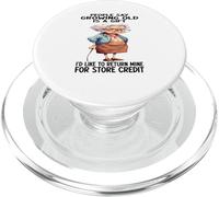 Les Gens Disent Que Vieillir est Un Cadeau Que j'aimerais Retourner Le Mien PopSockets PopGrip pour MagSafe