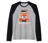 Les Gens drôles introvertis me échappent même à Petites doses Manche Raglan