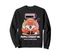 Les Gens drôles introvertis me échappent même à Petites doses Sweatshirt