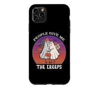 Les Gens me donnent Le Couple de fantômes effrayants rétro Coque pour iPhone 11 Pro Max
