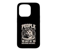 Les Gens ne recommanderaient Pas 10 sur 10 matériaux de Cauchemar Coque pour iPhone 15 Pro