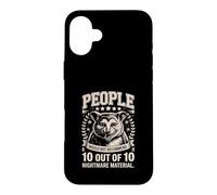 Les Gens ne recommanderaient Pas 10 sur 10 matériaux de Cauchemar Coque pour iPhone 16 Plus
