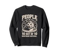 Les Gens ne recommanderaient Pas 10 sur 10 matériaux de Cauchemar Sweatshirt