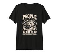 Les Gens ne recommanderaient Pas 10 sur 10 matériaux de Cauchemar T-Shirt Haut de Gamme